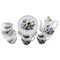 4-Person Bluebird Coffee Service in Hand-Painted Porcelain from Spode, England, Set of 14 1
