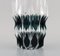 Belgian Art Deco Vase in Mouth-Blown Crystal Glass from Val St. Lambert 4