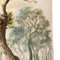 Antique Handmade Tapestry of Landscape with Tree, 17th Century 5