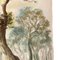 Antique Handmade Tapestry of Landscape with Tree, 17th Century, Immagine 5