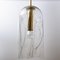 Glass Pendant Lamp from Doria, 1960s, Imagen 5