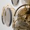 Smoked Glass and Brass Chandeliers in the Style of Vistosi, Italy, 1970s, Set of 2, Image 13