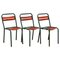 Bistro Outdoor Chairs, France, 1930s, Set of 3, Image 1