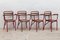 French Art Deco Patio Stacking Armchairs, Set of 6, Image 2