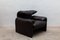 Brown Leather Maralunga Lounge Chair by Vico Magistretti for Cassina, Image 3