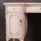 French Painted Kneehole Writing Desk, 1860s 2