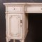 French Painted Kneehole Writing Desk, 1860s, Image 2
