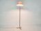 Teak and Brass Floor Lamp, Denmark, 1960s 2