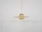 Mid-Century Yellow Glass Pendant Light from Holmegaard, 1960s 4