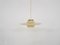 Mid-Century Yellow Glass Pendant Light from Holmegaard, 1960s, Image 4