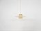 Mid-Century Yellow Glass Pendant Light from Holmegaard, 1960s 2