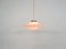 Mid-Century Yellow Glass Pendant Light from Holmegaard, 1960s, Image 7