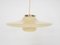 Mid-Century Yellow Glass Pendant Light from Holmegaard, 1960s, Image 1