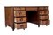 19th Century Carved Mahogany Swedish Pedestal Desk, Imagen 2