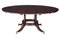 Late 20th Century Mahogany Jupe Dining Table with Leaf Cabinet, Immagine 10