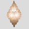Large Wall Lights in Clear Colour Poliedri from Venini, Set of 2, Image 3