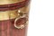 Antique George III Oval Mahogany Brass Bound Wine Cooler, Imagen 2