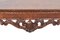 Antique Burr Walnut Carved Coffee Table 3