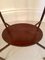 Antique Edwardian Inlaid Mahogany Oval Lamp Table 3