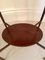 Antique Edwardian Inlaid Mahogany Oval Lamp Table, Immagine 3