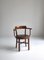Early Modern Danish Cabinetmaker Captains Chair in Patinated Oak, Imagen 16