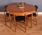 Teak Fresco Round Table & 4 Chairs by Victor Wilkins for G-Plan, 1960s, Set of 5 5