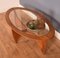 Teak & Glass Oval Astro Coffee Table by Victor Wilkins for G-Plan 3