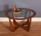 Teak & Glass Astro Coffee Table by Victor Wilkins 3