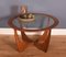 Teak & Glass Astro Coffee Table by Victor Wilkins 5