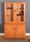 Vintage Blonde Model 805 & 802 Two Door Glazed Cabinet by Lucian Ercolani 8