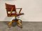 Vintage Decoene Reclining Desk Chair, 1950s, Imagen 3