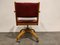 Vintage Decoene Reclining Desk Chair, 1950s, Imagen 7