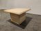 Vintage Travertine and Brass Coffee Table from Fedam, 1970s 5
