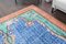 Vintage Turkish Area Handmade Wool Rug 6