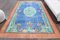 Vintage Turkish Area Handmade Wool Rug 1