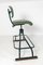 Industrial Factory Swivel Stool by Evertaut, 1950s, Image 9