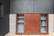 Vintage Cabinet with Sliding Doors 5