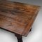 Very Large Antique Victorian Dining Table in Pine, England, Image 9
