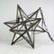 Mid-Century Brass Star Pendant Lamp, Italy, 1950s 10