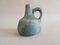 Otto Ceramic Vase in Eucalyptus Green with Henkel 1