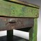 Large Victorian English Industrial Mill Table or Kitchen Island in Pine 11