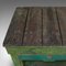 Large Victorian English Industrial Mill Table or Kitchen Island in Pine, Image 10