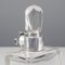 20th Century English Solid Silver & Glass Spirit Decanter with Lock & Key, 1920s, Image 11