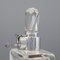 20th Century English Solid Silver & Glass Spirit Decanter with Lock & Key, 1920s, Image 10