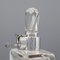 20th Century English Solid Silver & Glass Spirit Decanter with Lock & Key, 1920s, Immagine 10