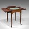 Antique Edwardian English Writing Desk in Mahogany, Immagine 2