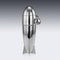 20th Century Art Deco Silver Plated Zeppelin Cocktail Shaker, Image 5