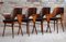 Mid-Century Dining Chairs Reupholstered in Kvadrat Fabric by O. Haerdtl, Set of 4 7