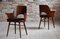 Mid-Century Dining Chairs Reupholstered in Kvadrat Fabric by O. Haerdtl, Set of 4 6