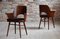 Mid-Century Dining Chairs Reupholstered in Kvadrat Fabric by O. Haerdtl, Set of 4, Image 6
